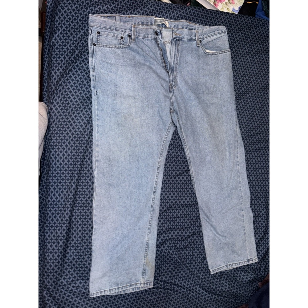 Signature Levi Strauss Jeans Men's 42x32 Blue Regular Fit